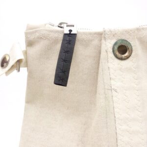 Metal zipper