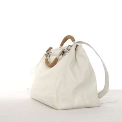 Bauletto realizzato con vele riciclate