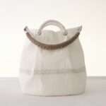 Conchiglia L sac seau blanc