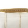 manico cotone/pelle cucito a mano staccabile