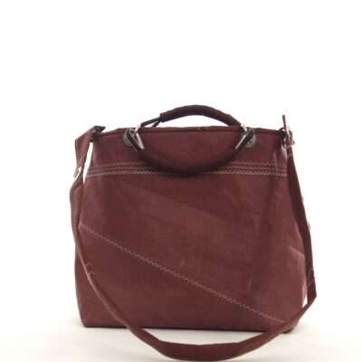 shopping en voile bordeaux.