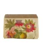 pochette en papier lavable fermée avec zip