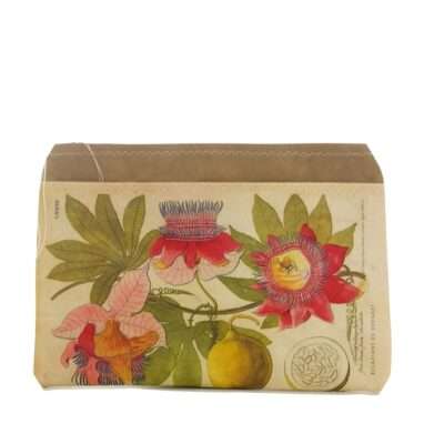 pochette en papier lavable fermée avec zip