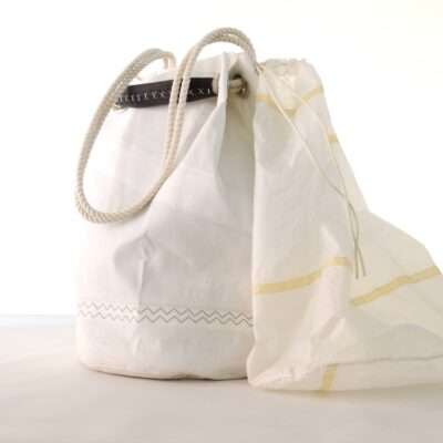 Pailo sacca da marinaio con busta in spinnaker e pochette staccabile