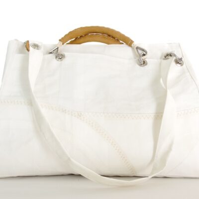 Borsa da viaggio bianca