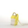 Petit sac sean en voile de Hobie Cat blanc/jaune