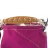 Manico in cotone/pelle staccabile