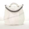 sac seau blanc avec fermeture