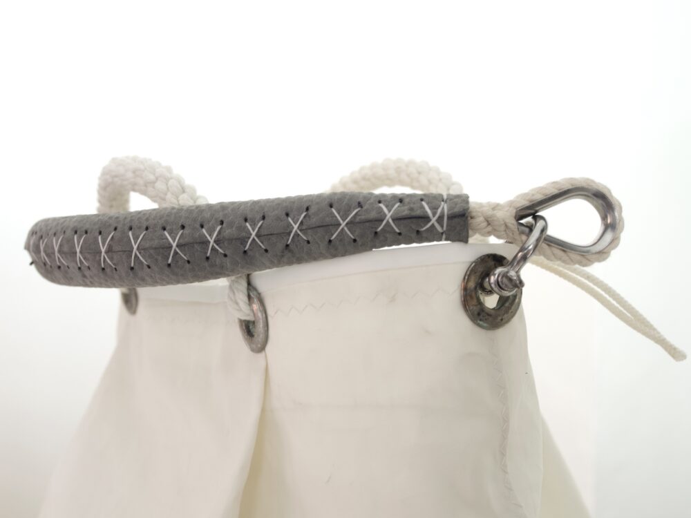 manico cotone/pelle staccabile